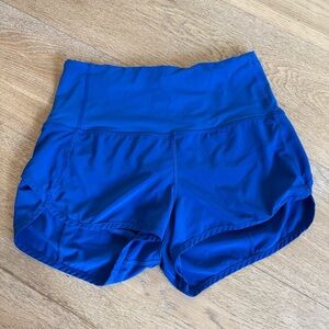 Lululemon High-Rise Speed Up Shorts Sz 4